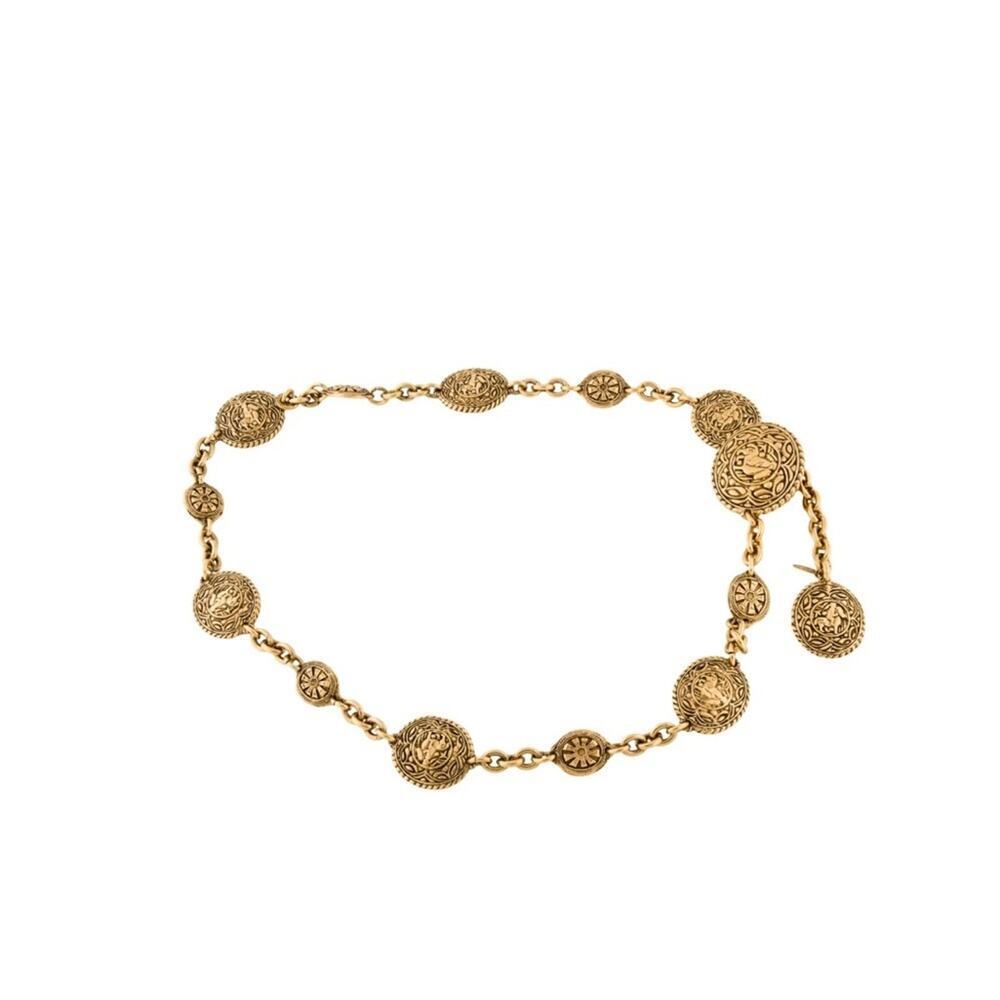 Authentic Vintage Chanel Medallion chain belt